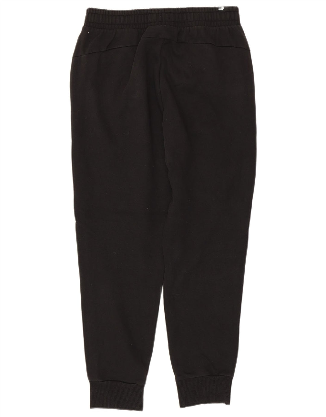 PUMA Mens Graphic Tracksuit Calças Joggers Médio Algodão Preto