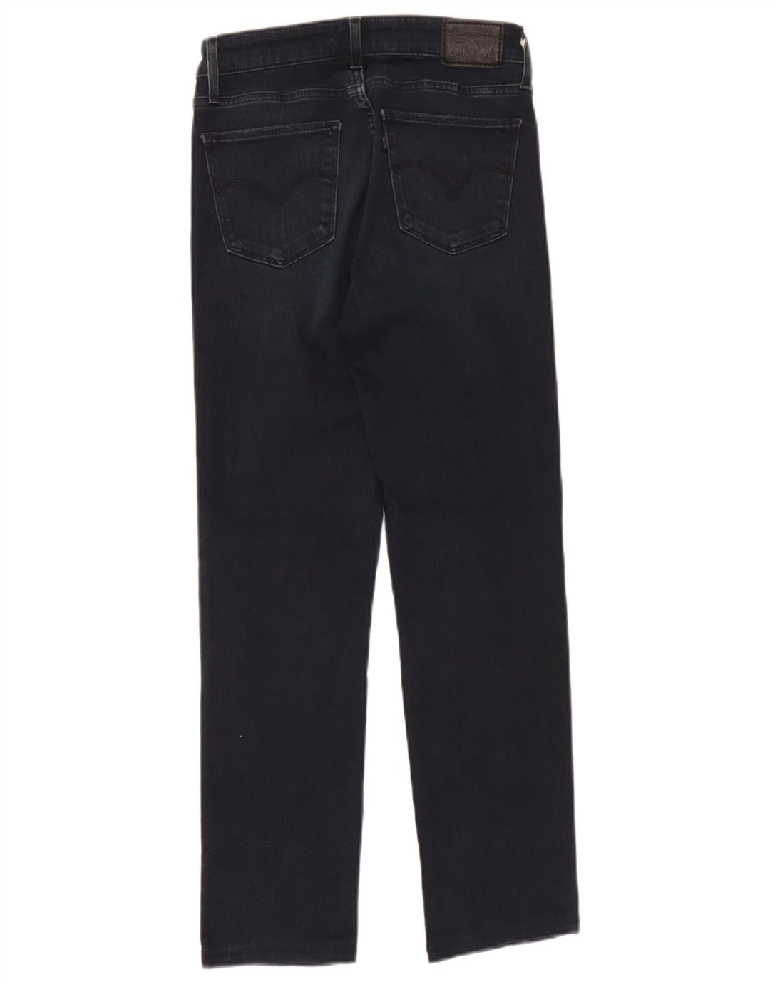 Calça jeans feminina Levi's 712 Slim W26 L27 azul marinho algodão