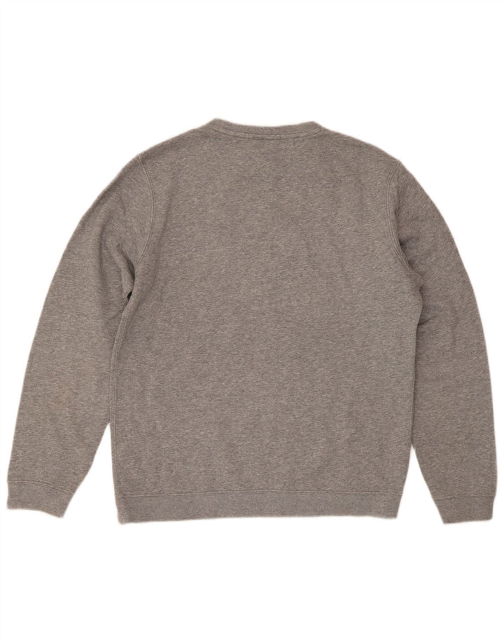 Moletom Nike Masculino Graphic Regular Fit Jumper Médio Cinza Algodão