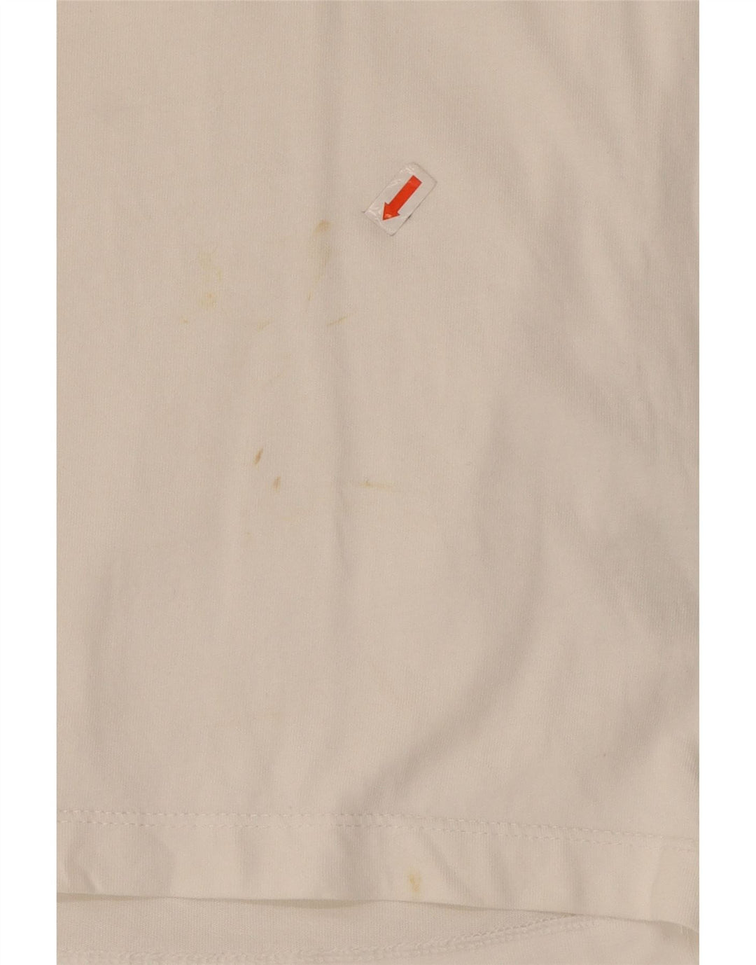 Camiseta gráfica masculina NIKE Top médio off white algodão