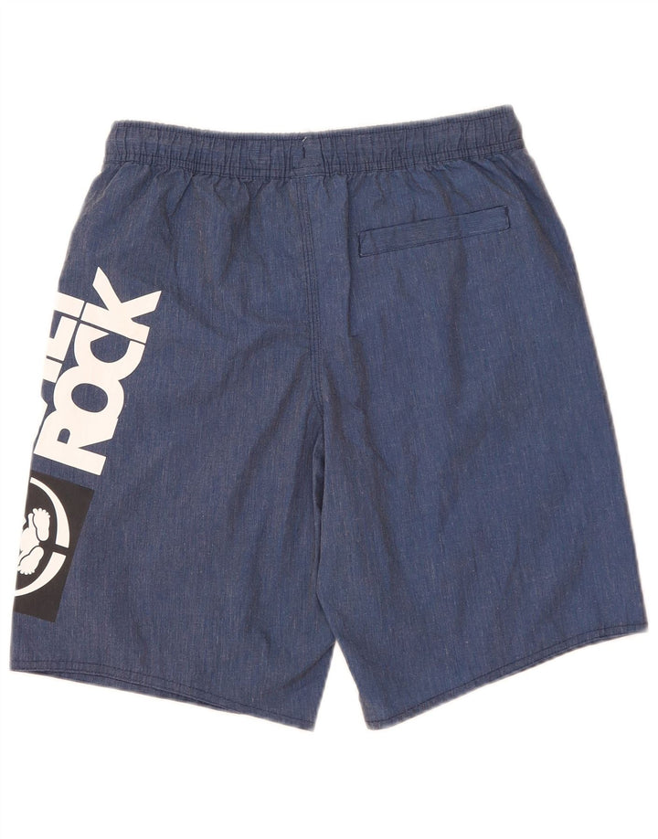 Shorts de natação Saltrock Boys Graphic 12-13 anos azul marinho poliéster