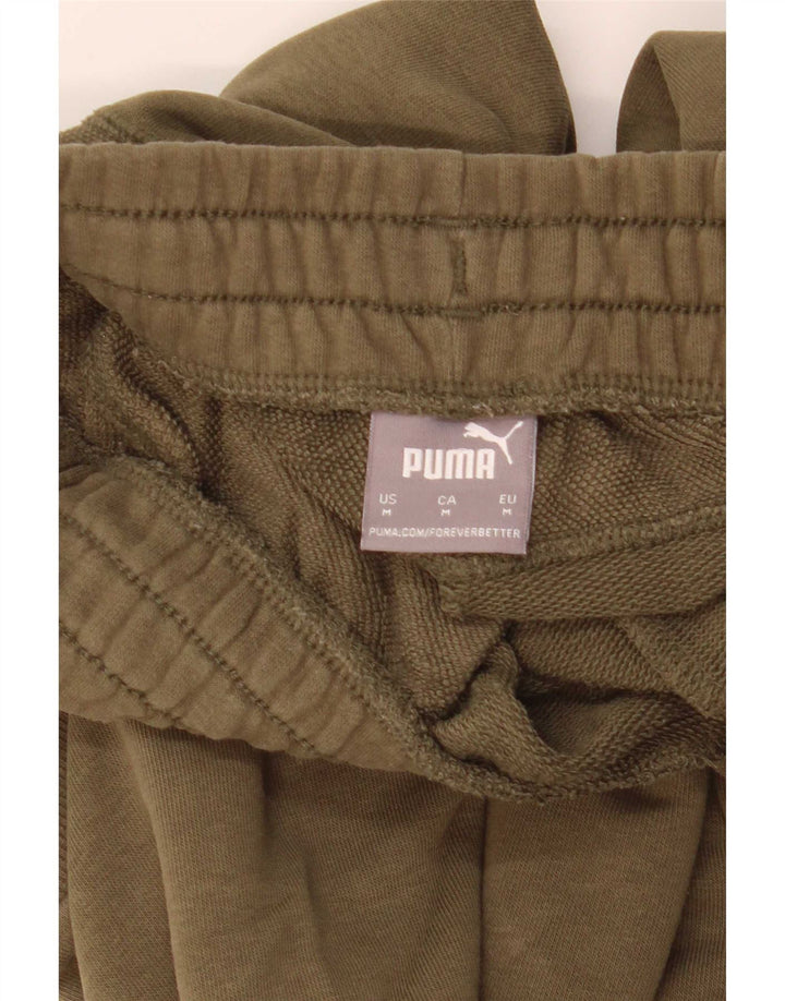 Calça de treino masculina Puma Joggers médio cáqui