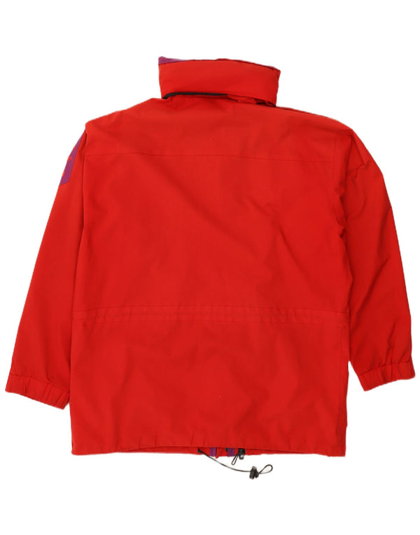 Jaqueta de chuva masculina The North Face Gore-Tex com capuz gráfico Reino Unido 44 2XL vermelho