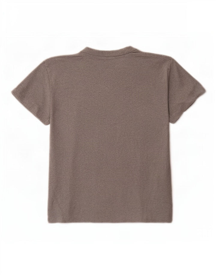 Camiseta masculina gráfica Champion pequeno algodão cinza