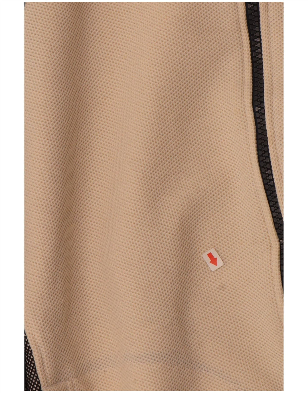 ASICS Mens Graphic Tracksuit Top Jacket Médio Bege Colourblock