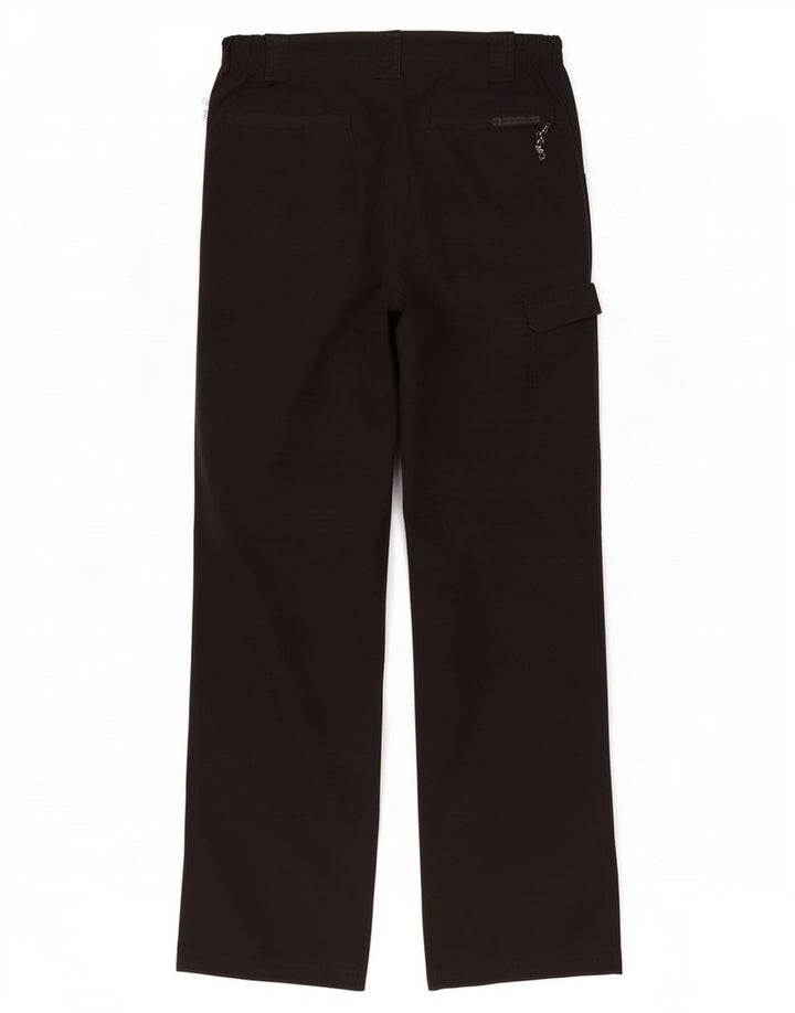 Calça cargo feminina Mountain Warehouse UK 12 médio W30 L31 preta