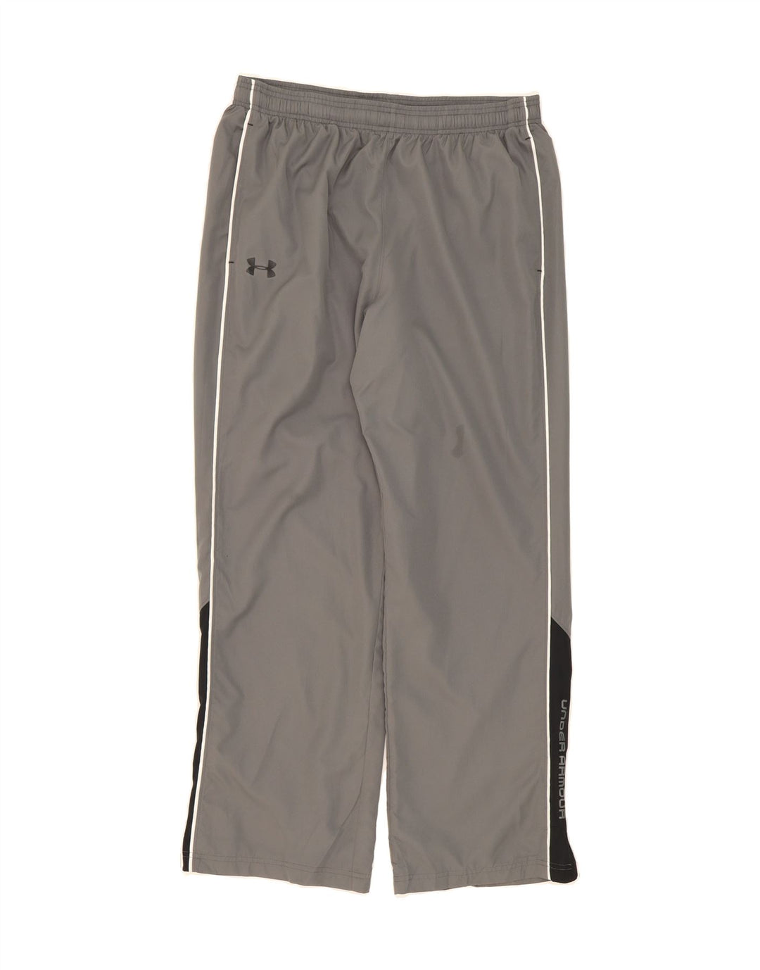Calça de treino masculina UNDER ARMOUR em poliéster cinza médio Colourblock