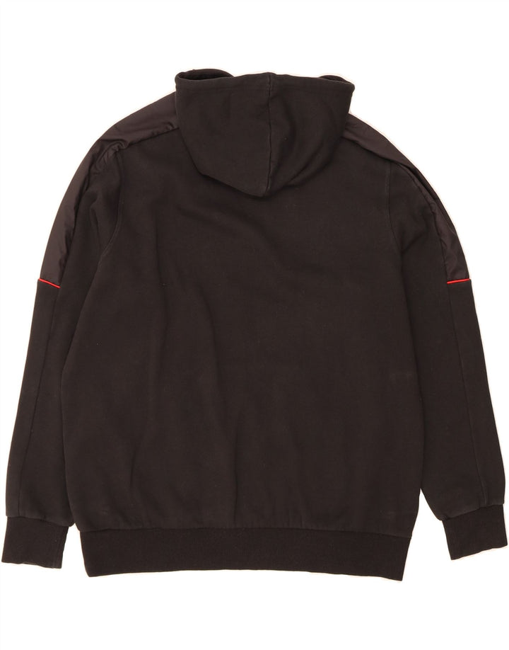 PUMA Mens Hoodie Jumper XL Black Cotton Vintage Puma and Second-Hand Puma from Messina Hembry 
