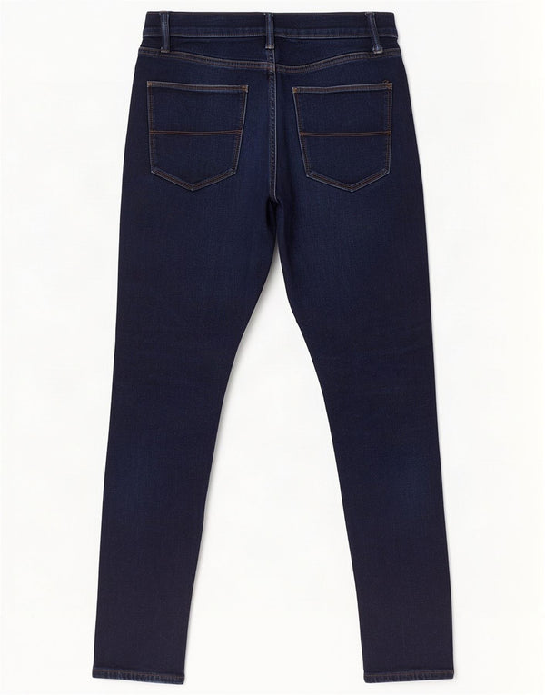 Jeans skinny masculino Marks & Spencer W30 L31 algodão azul marinho