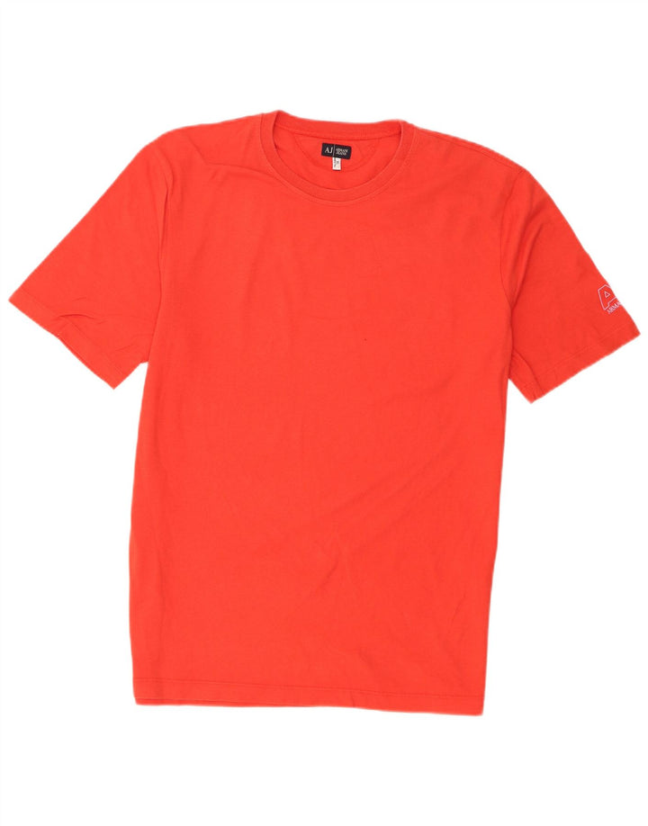 Camiseta masculina Armani Jeans Top XL algodão vermelho
