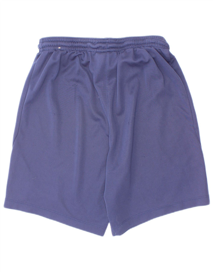 Shorts esportivos Nike Boys Dri Fit 10-11 anos médio azul marinho poliéster
