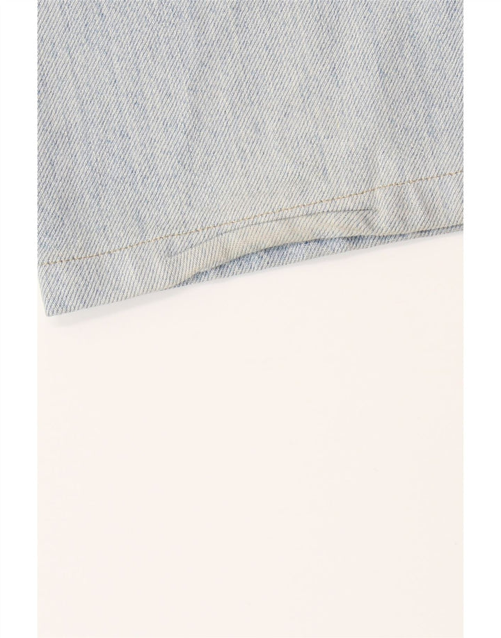 LEE Mens Seattle Straight Jeans W36 L28 Azul Algodão