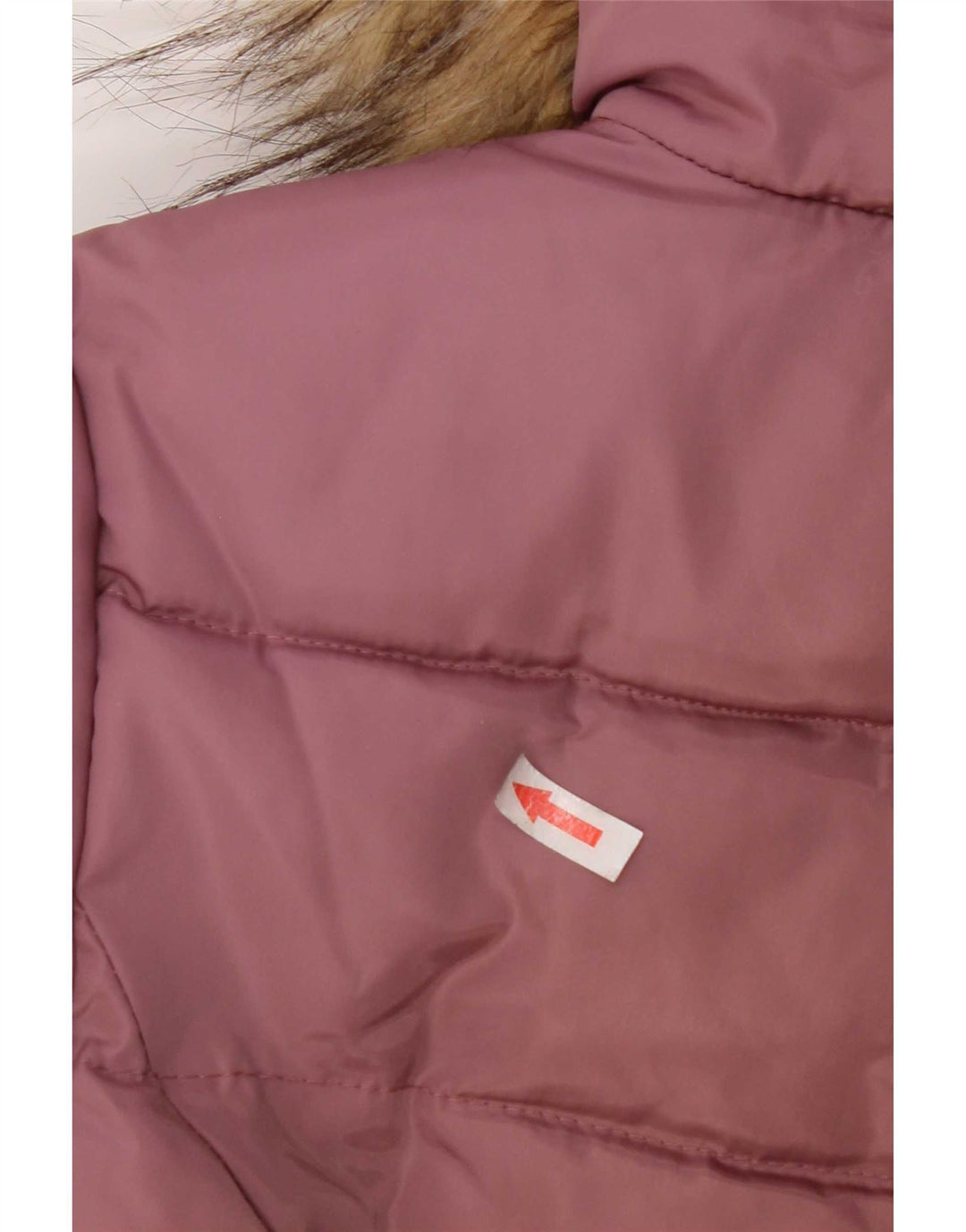 Dkny Casaco acolchoado com capuz para meninas 10-11 anos poliéster rosa médio