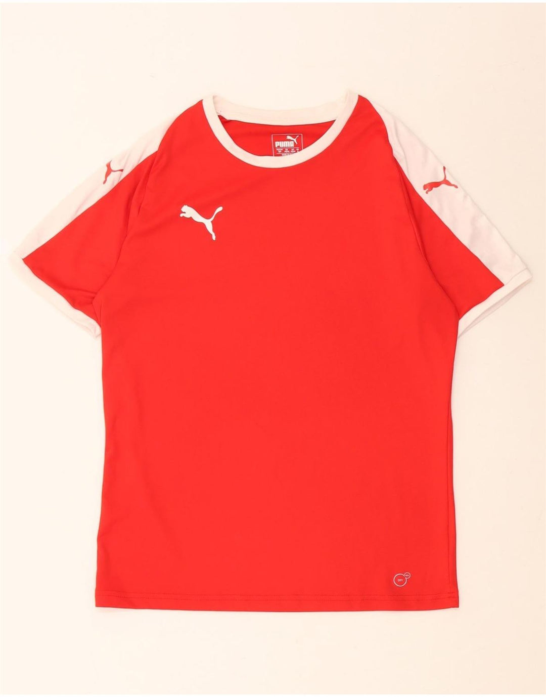 Camiseta masculina PUMA Top Small Red Colourblock