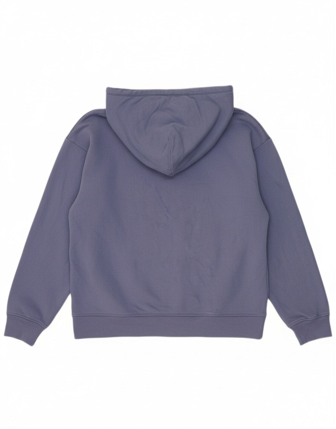 Suéter com capuz feminino LEVI'S UK 16 grande algodão roxo
