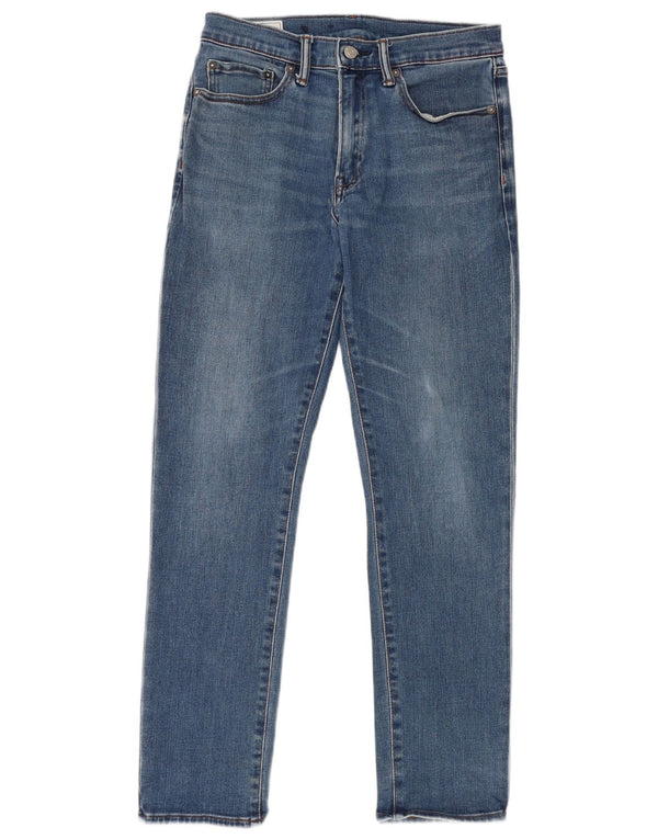 Jeans Slim Feminino Gap W32 L30 Azul Algodão