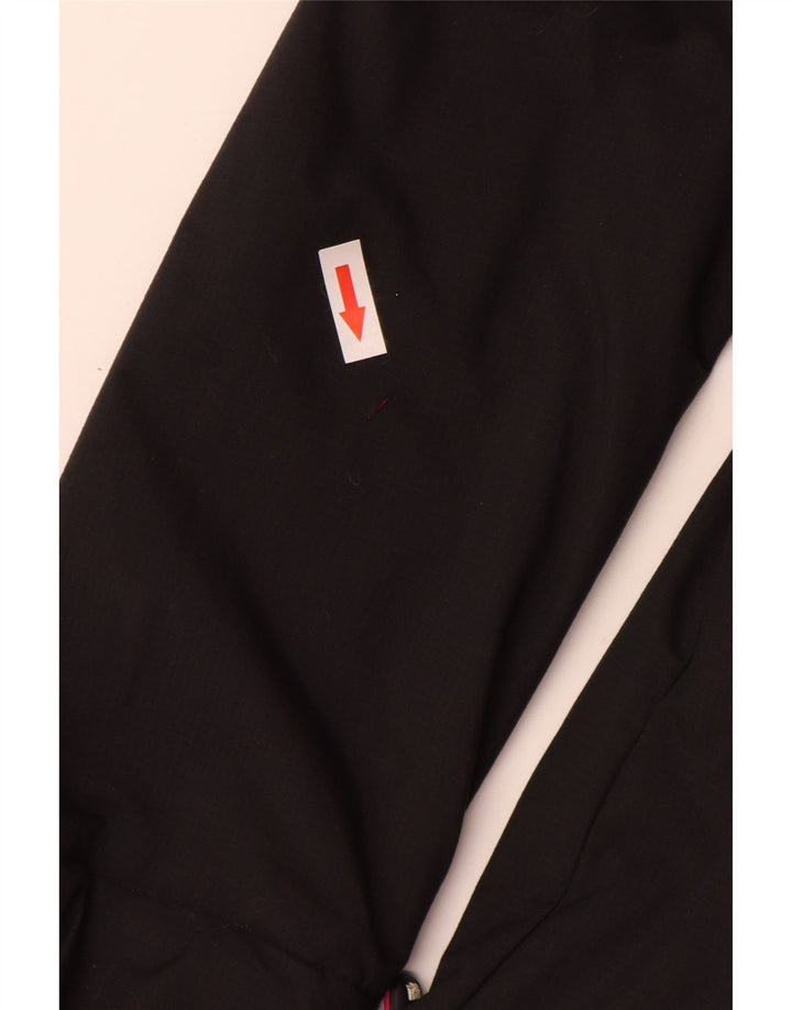 Jaqueta corta-vento feminina Superdry com capuz e capuz UK 10 pequena preta