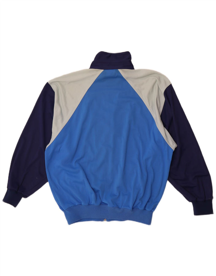Jaqueta feminina de treino Ennerre UK 20 2XL azul colorblock poliamida