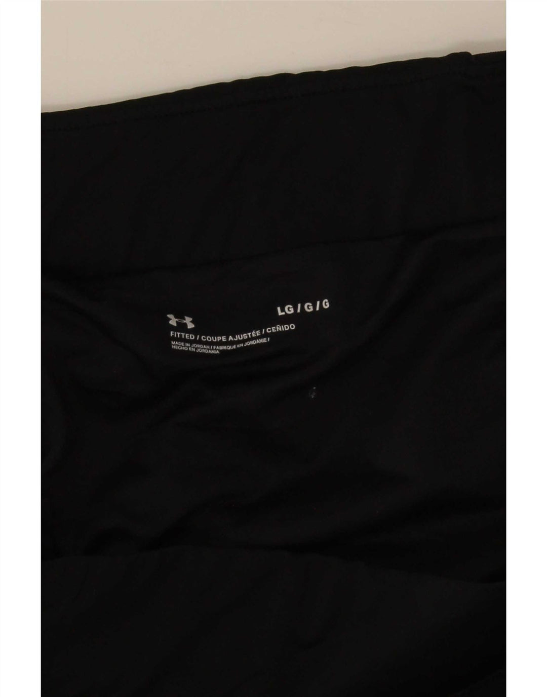 Shorts esportivos gráficos masculinos Under Armour grandes pretos