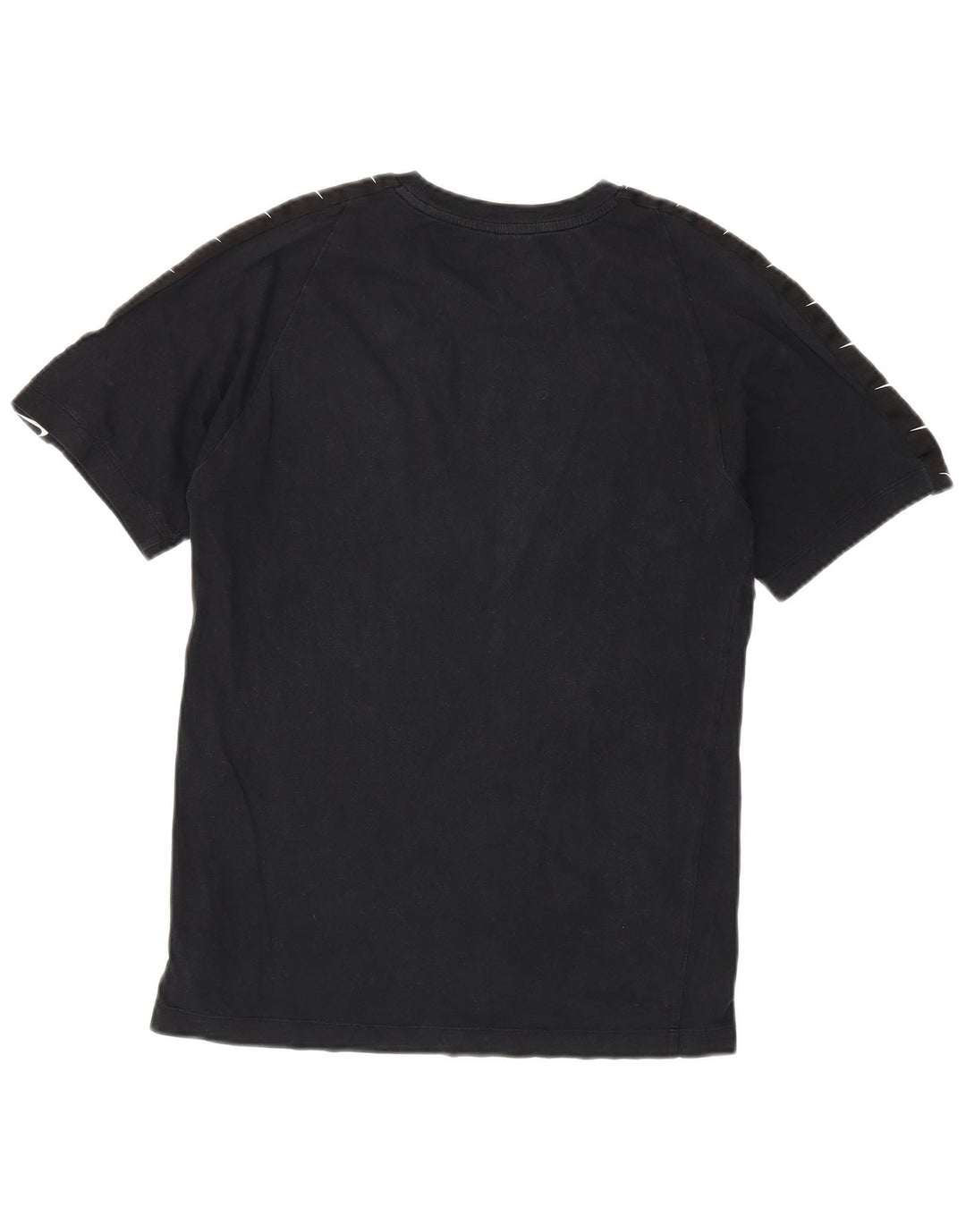 Camiseta Nike masculina gráfica top pequeno algodão preto