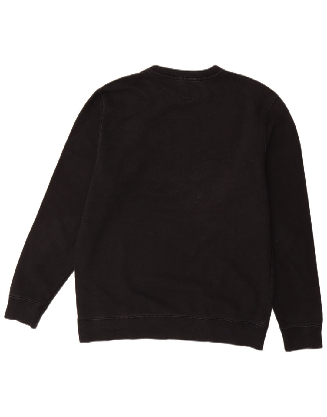 VANS masculino gráfico moletom jumper médio algodão preto