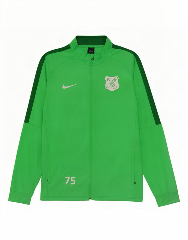 Jaqueta Nike Masculina Dri Fit Graphic Treino Top Grande Bloco Colorido Verde