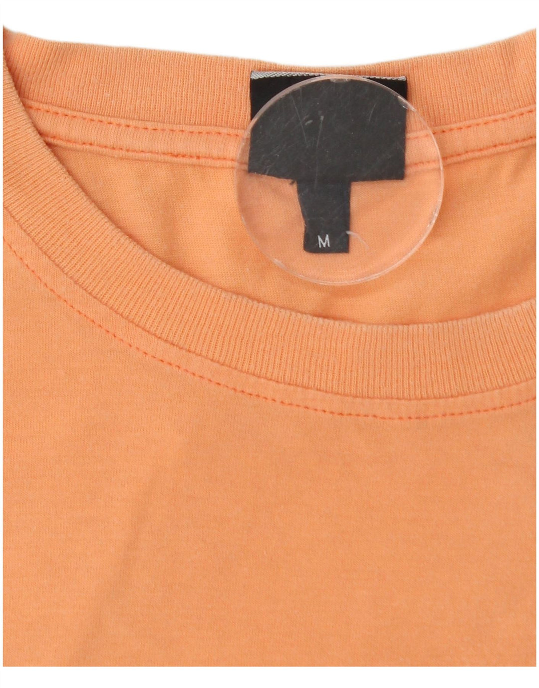 Camiseta masculina TRUSSARDI Top médio laranja colorblock