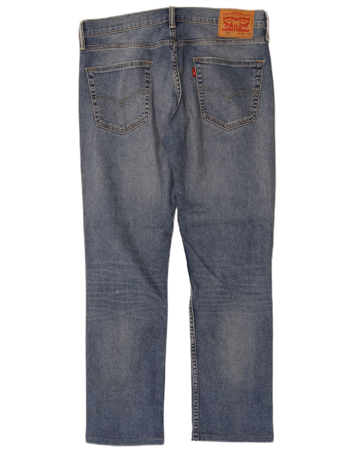 Jeans Levis 511 Slim Masculino W34 L29 Azul