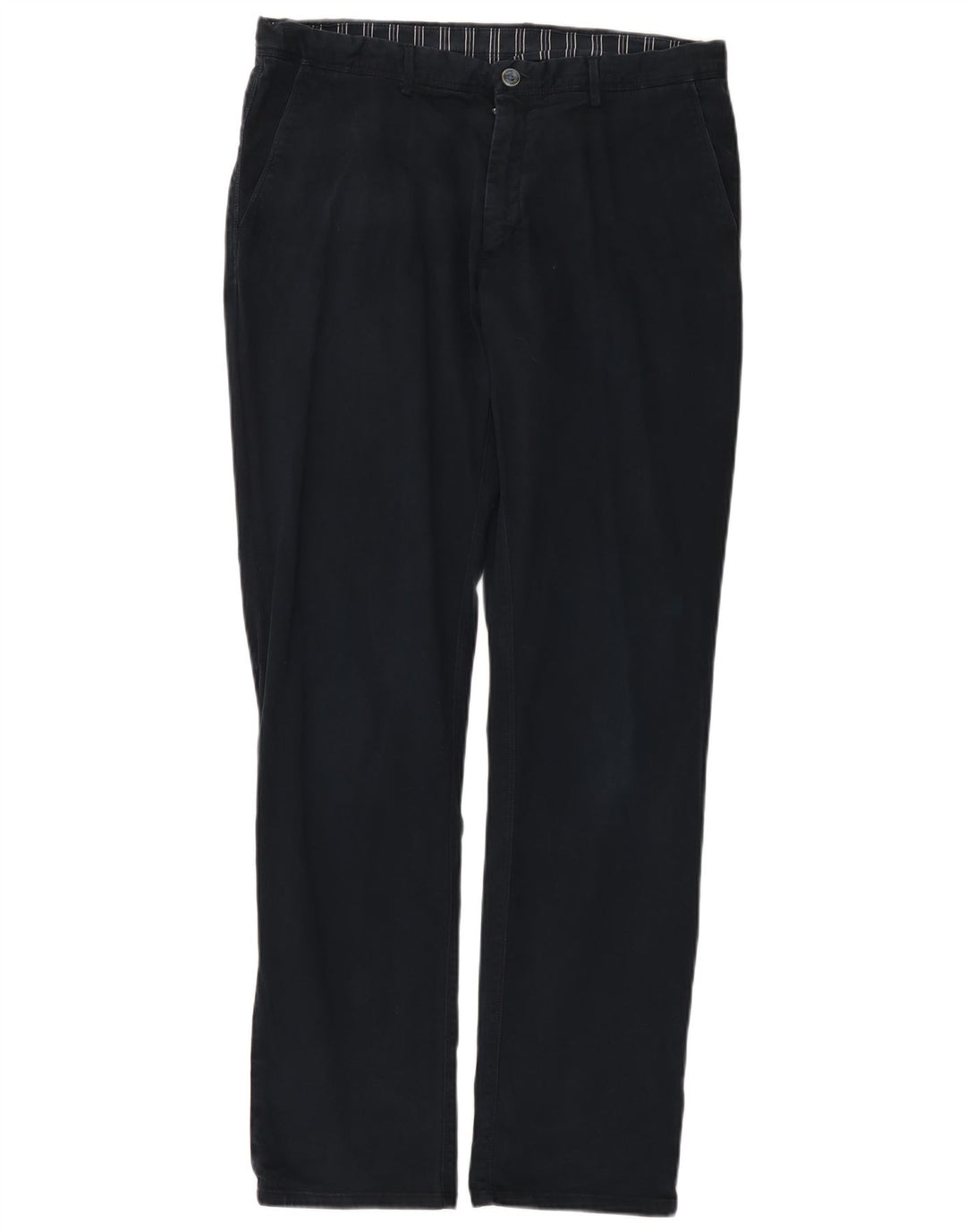 Calça Chino Masculina MASSIMO DUTTI UE 44 Grande W34 L32 Azul Marinho