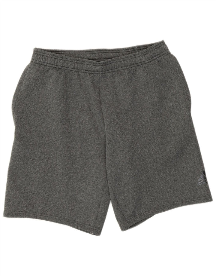 Adidas Masculino Climalite Sport Shorts Cinza Médio Poliéster