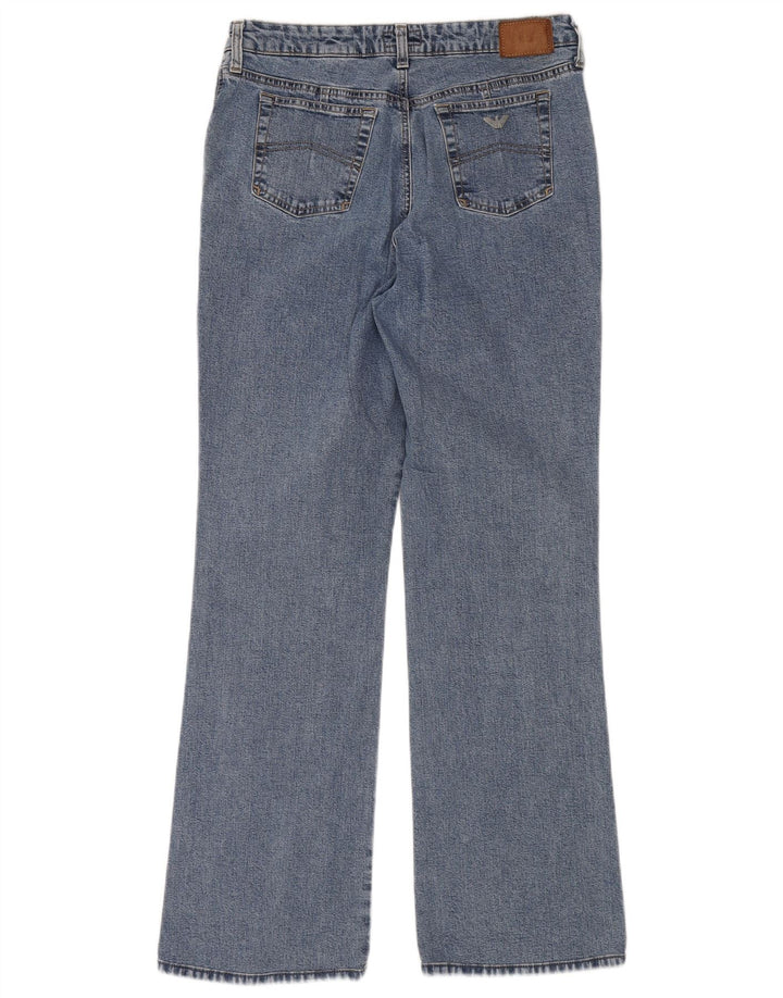 Armani Jeans Masculino Bootcut Jeans W32 L30 Azul Algodão