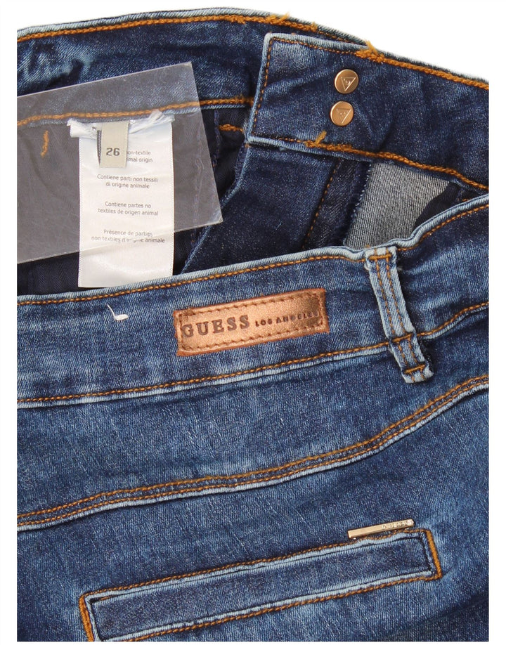 Guess Feminino Jade Bootcut Jeans W26 L31 Azul