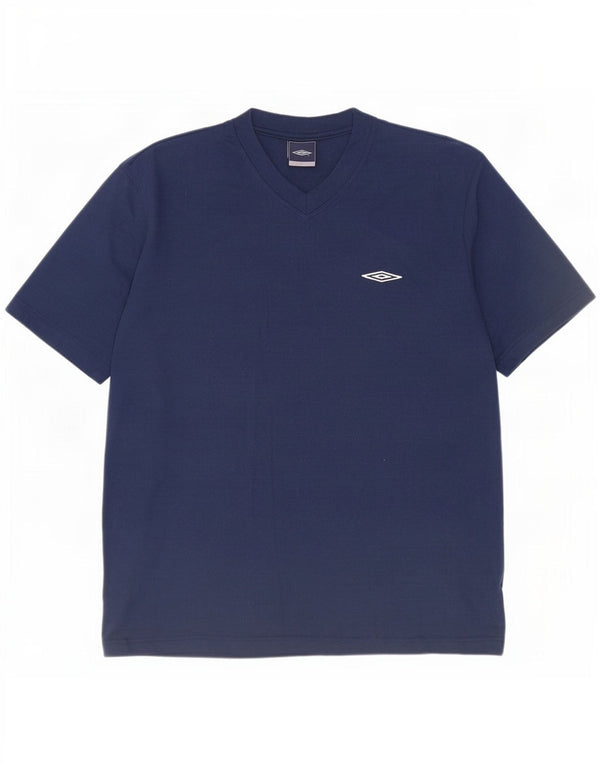 Camiseta masculina Umbro Top 2XL Poliéster Azul Marinho