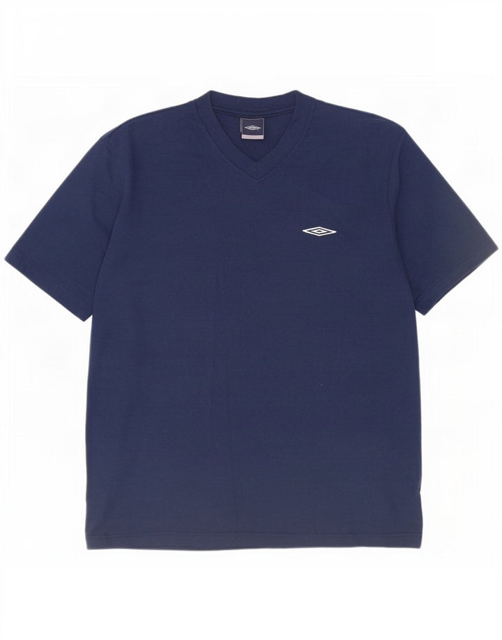 Camiseta masculina Umbro Top 2XL Poliéster Azul Marinho