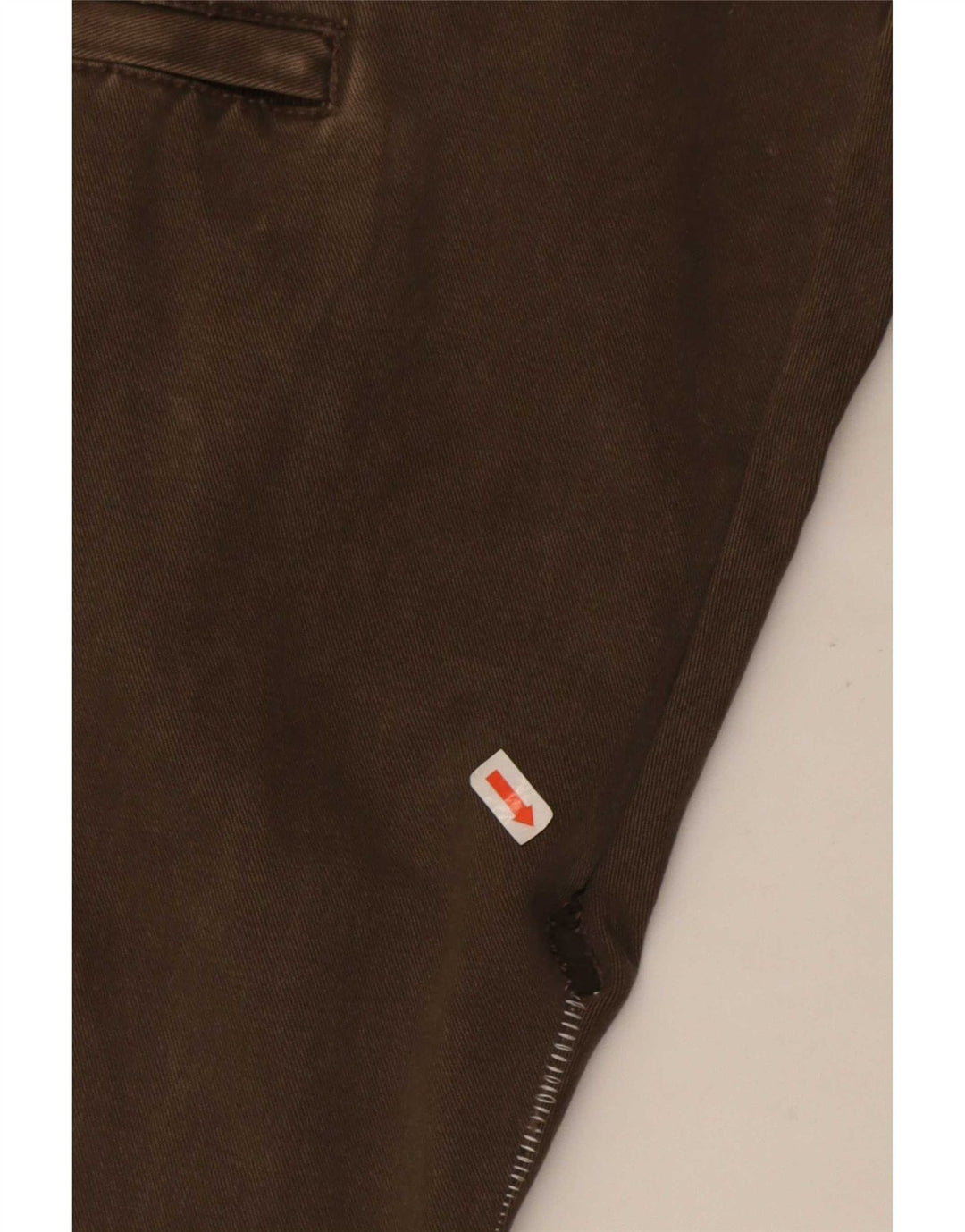 Calça cargo reta masculina Bromfield IT 48 médio W30 L27 algodão marrom
