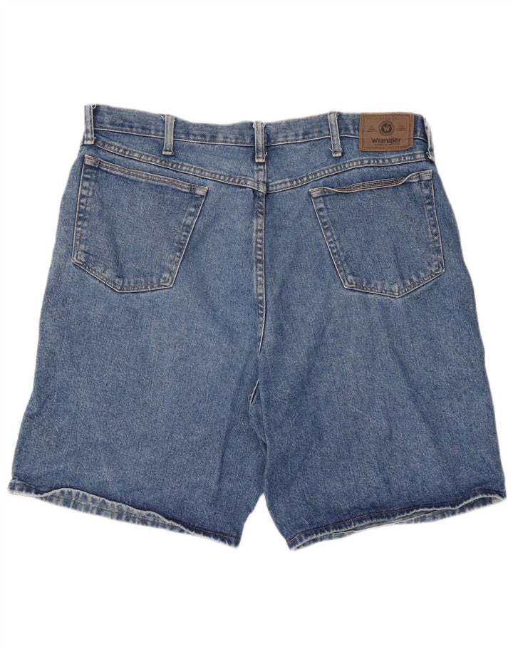 Shorts jeans masculino WRANGLER W38 XL algodão azul
