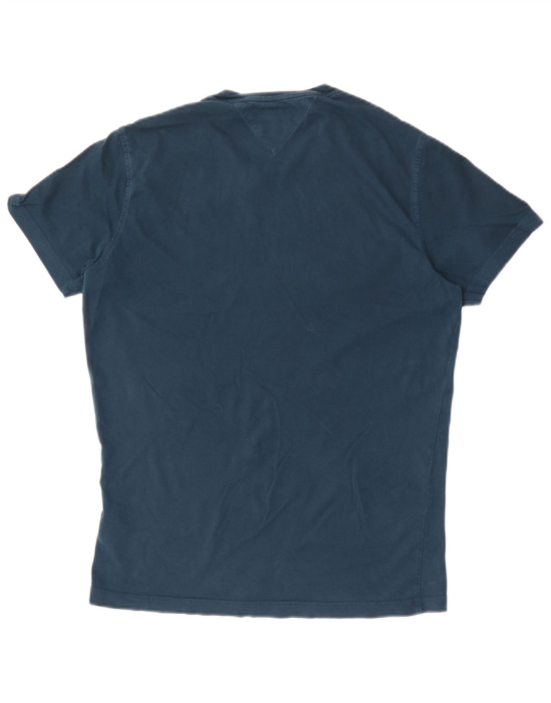 Camiseta masculina Tommy Hilfiger Top médio algodão azul marinho