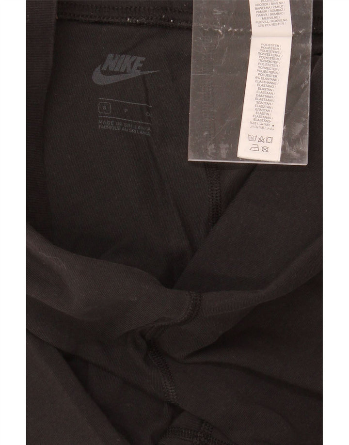 NIKE Womens Leggings UK 10 Small  Black Cotton Vintage Nike and Second-Hand Nike from Messina Hembry 