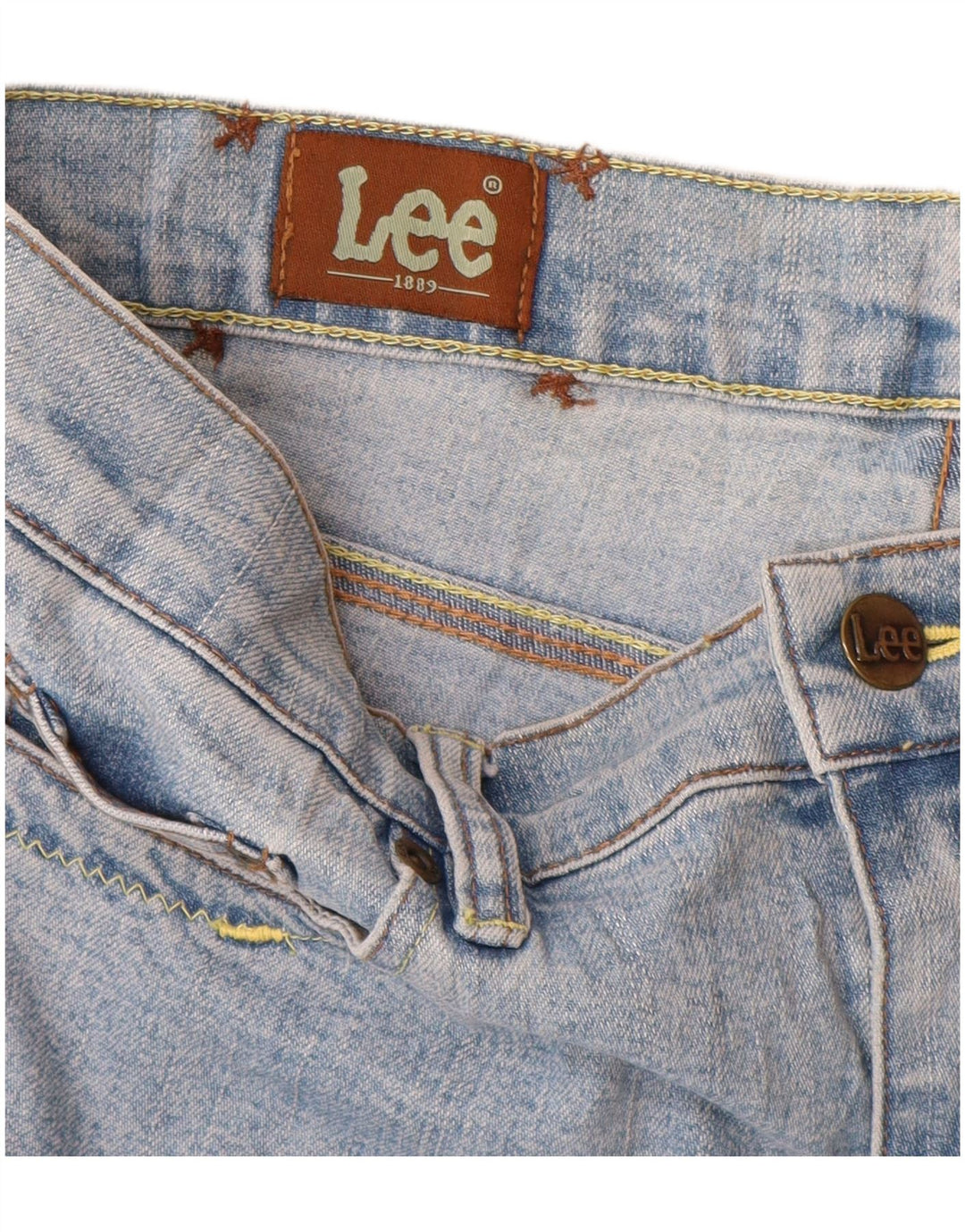 Calça jeans feminina Lee W32 L24 azul