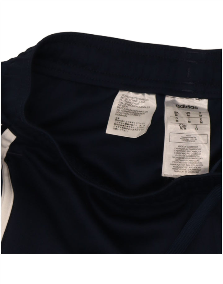 Calça de treino masculina Adidas Aeroready poliéster azul marinho médio