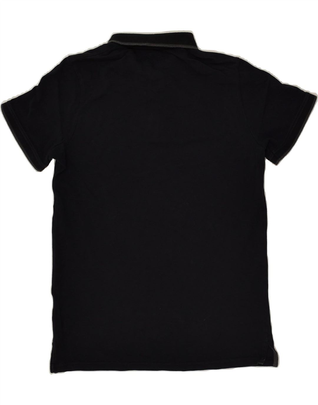 MOUNTAIN WAREHOUSE Camisa polo masculina pequena de algodão preto