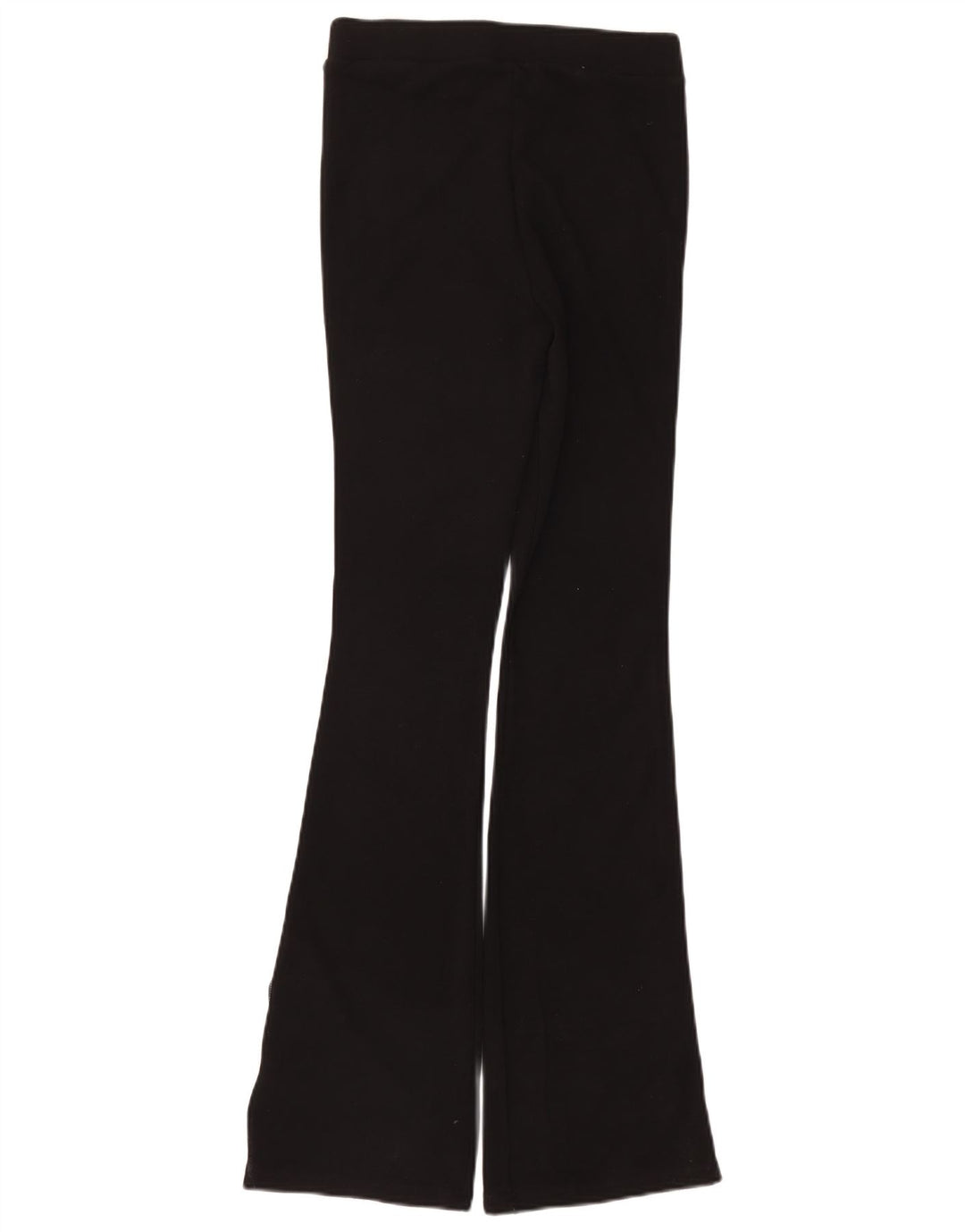 Calça de treino feminina Zara Flare médio preto poliamida