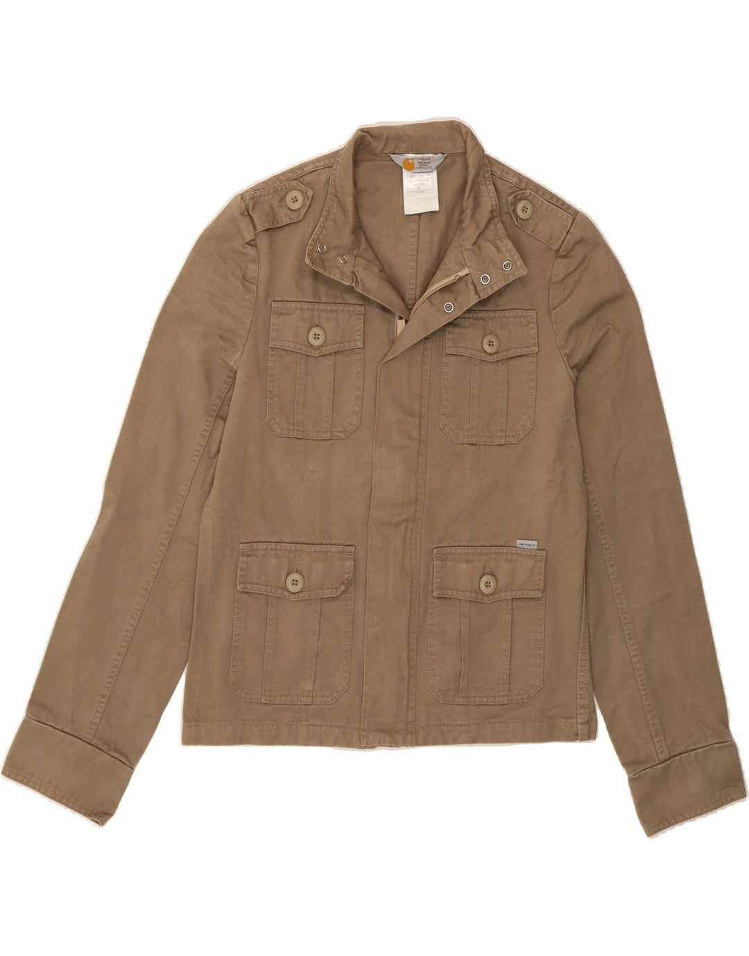 CARHARTT Mens Military Jacket UK 36 Small Grey Cotton Vintage Carhartt and Second-Hand Carhartt from Messina Hembry 