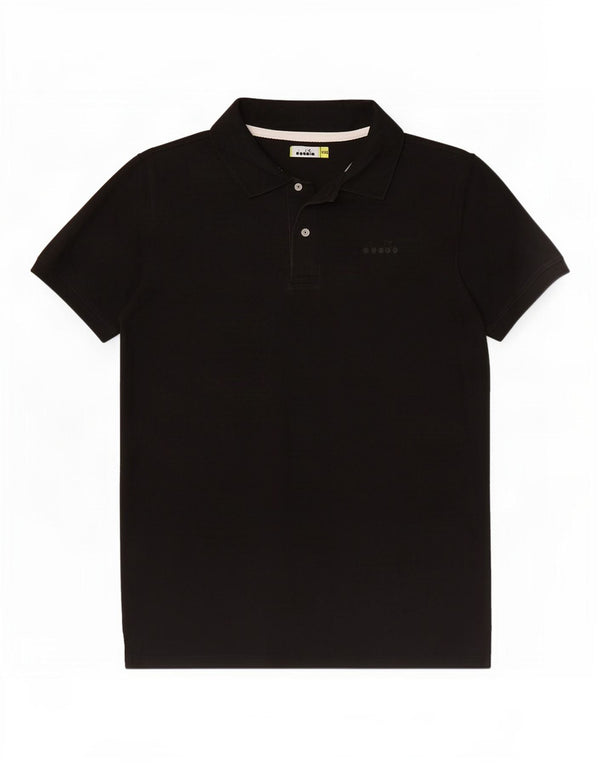 Camisa polo masculina Diadora 2XL algodão preto