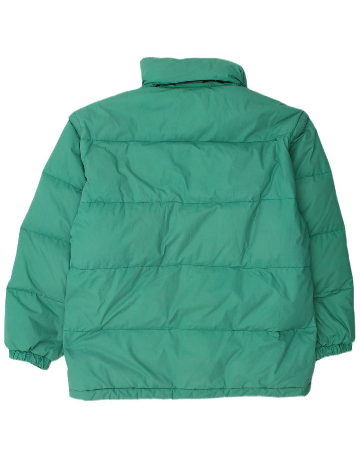 Jaqueta acolchoada com capuz masculina de Ciesse Piumini IT 52 grande poliéster verde moderno