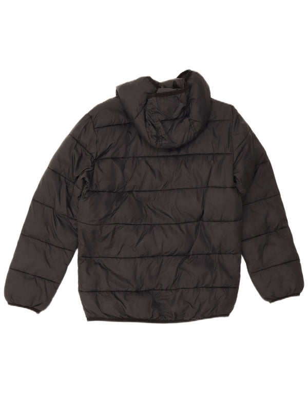 Jaqueta acolchoada com capuz para meninos Under Armour 12-13 anos preto nylon