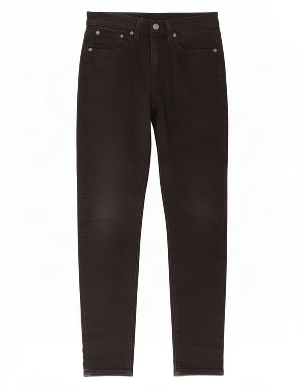 Calça jeans masculina Levi's 512 Slim Tapered W28 L32 algodão preto