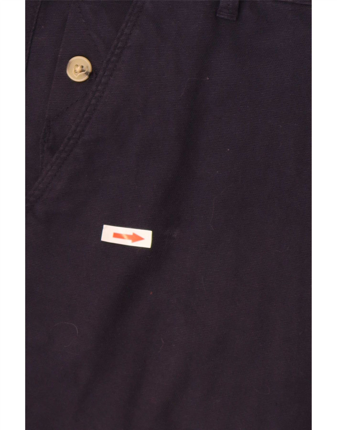 Zara Mens Sunset Chino Shorts EU 40 Médio W31 Azul Marinho
