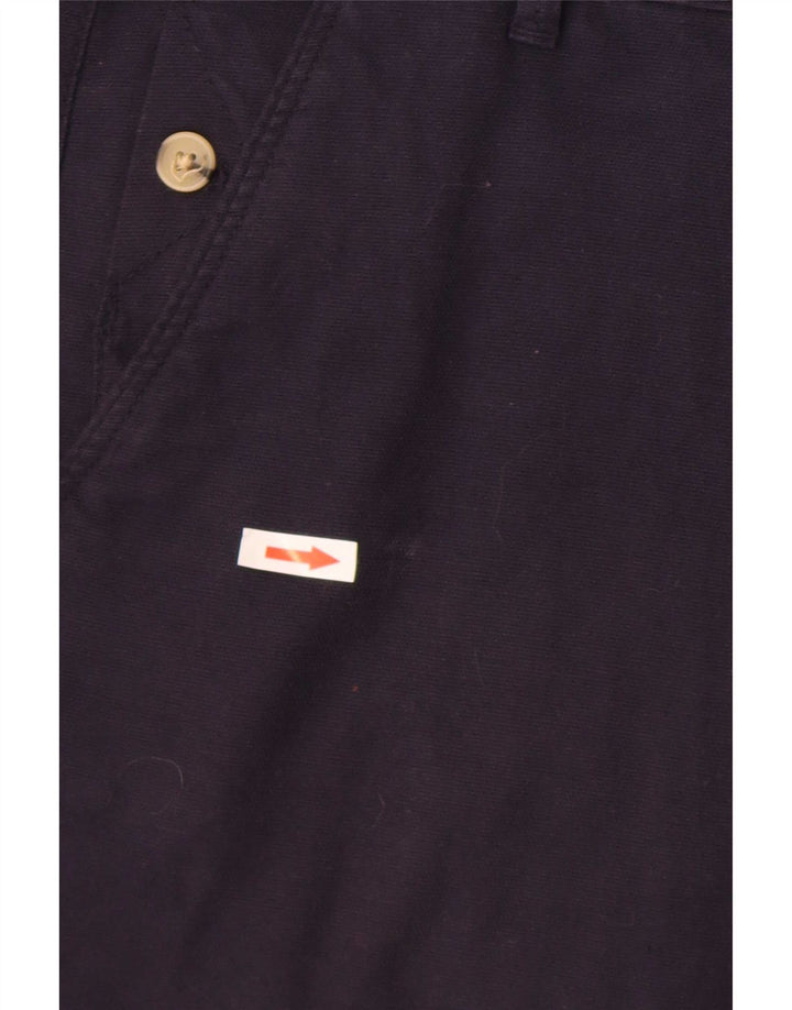 Zara Mens Sunset Chino Shorts EU 40 Médio W31 Azul Marinho