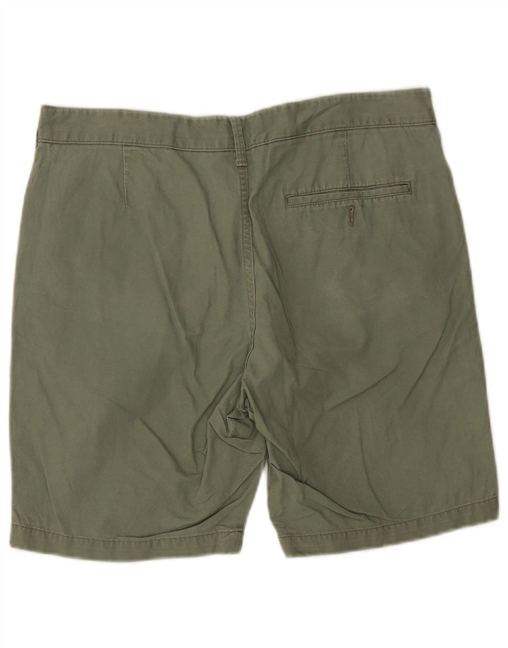 Shorts Chino Masculino Marks & Spencer W34 Grande Verde
